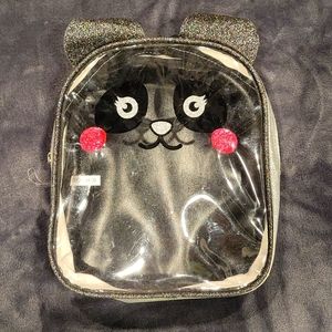 Little Clear Panda Backpack